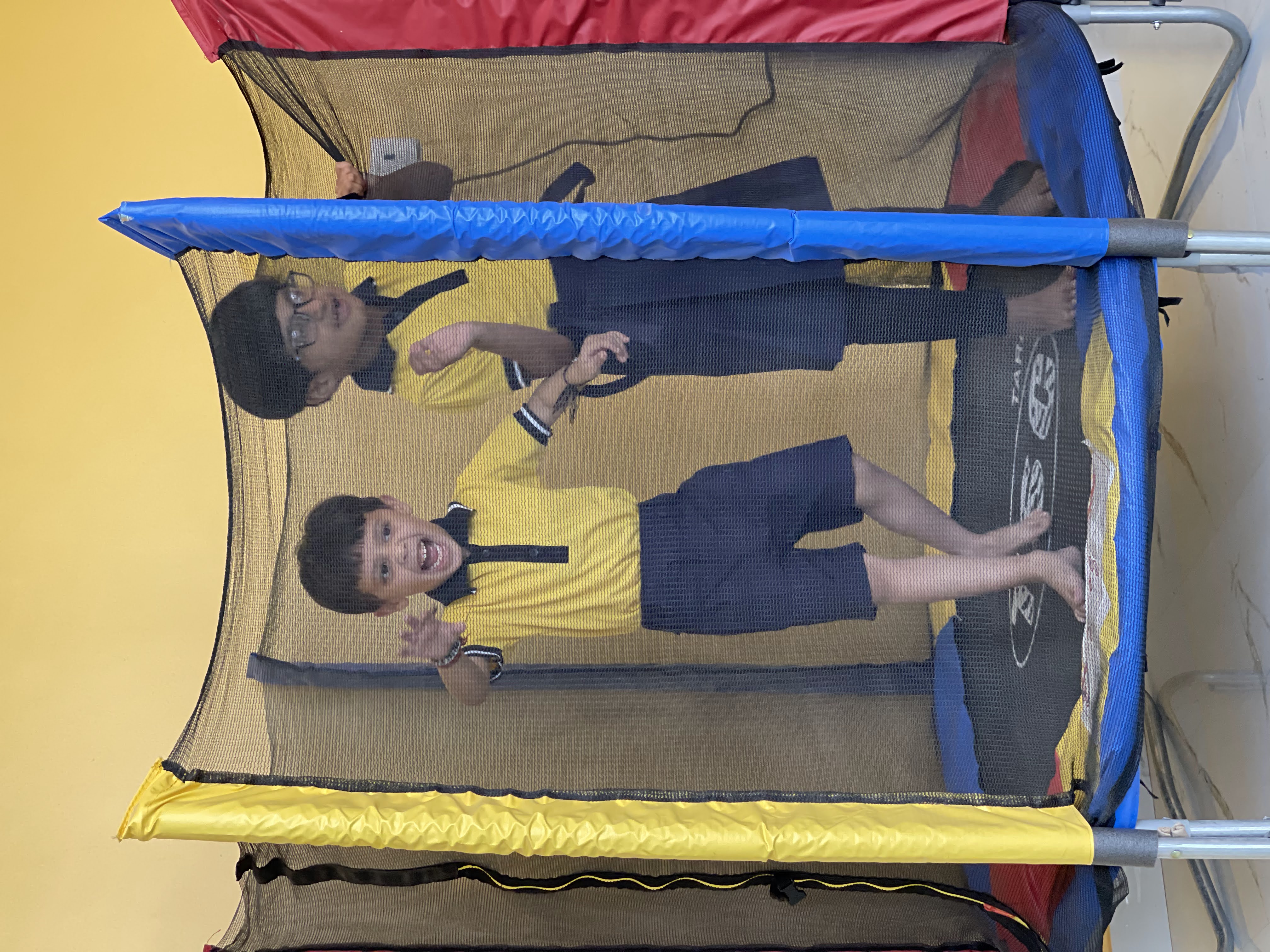 Children in Montessori classroom